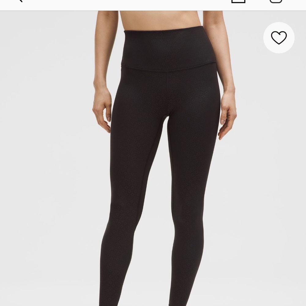 Lululemon Athletica Black High-Waisted Leggings